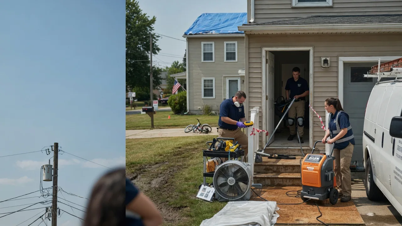 Water Damage Repair in Hopewell, VA near me